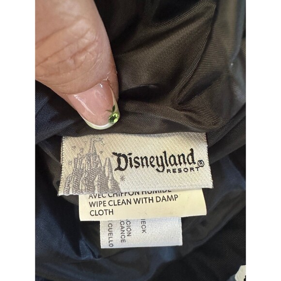 Disneyland Resort 2008 Mickey Mouse Goofy Drawstring Cinch Canvas Backpack - Picture 6 of 10